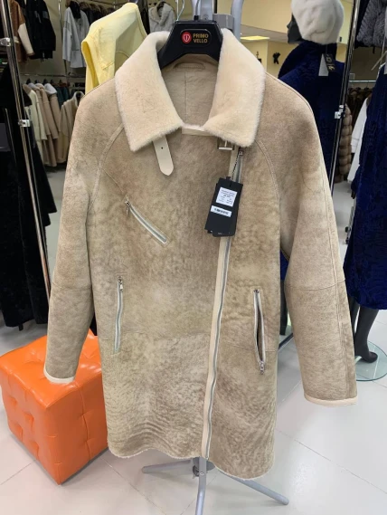 Женская дубленка косуха 2069, размер 42, артикул 65200-0