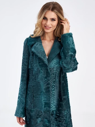 Шуба из меха каракуля для женщин Лола-1