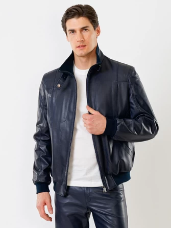 Кожаный комплект мужской: Куртка 521 + Брюки 01-1
