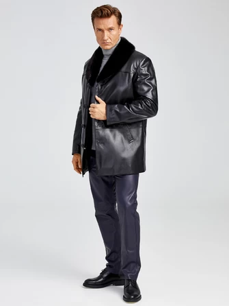 Зимний комплект мужской: Куртка утепленная 534мех + Брюки 01-0