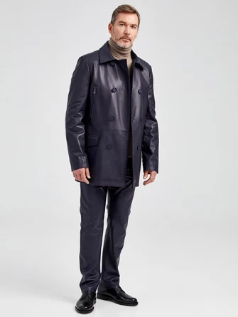 Кожаный комплект мужской: Куртка 538 + Брюки 01-0