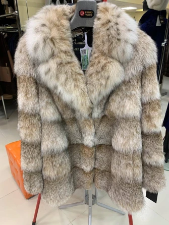 Женская шуба из меха рыси Л850-0
