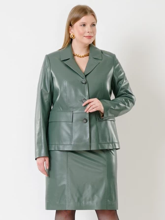 Кожаный пиджак женский 3007-0