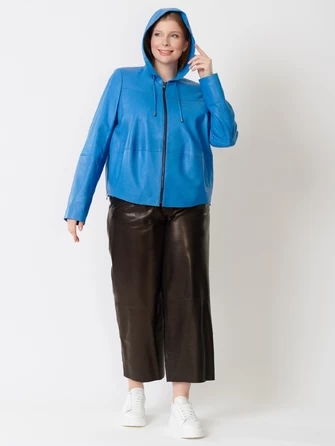 Кожаный комплект женский: Куртка 308рс + Брюки 05-0