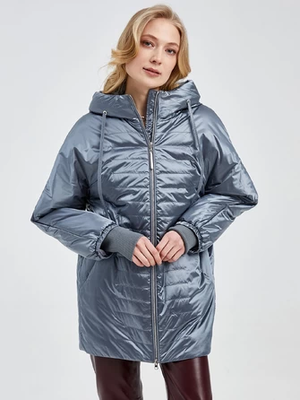 Текстильная утепленная куртка женская 20020-1