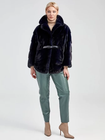 Зимний комплект женский: Куртка из меха норки 20273 ав + Брюки 03-0