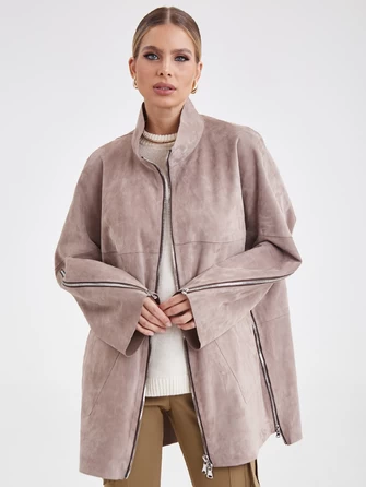 Женская замшевая куртка премиум класса 3037-0